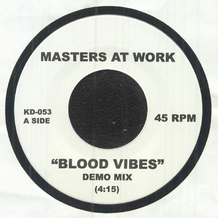 MASTERS AT WORK/HOUSE BRIGADE - Blood Vibes vinyl sleeve