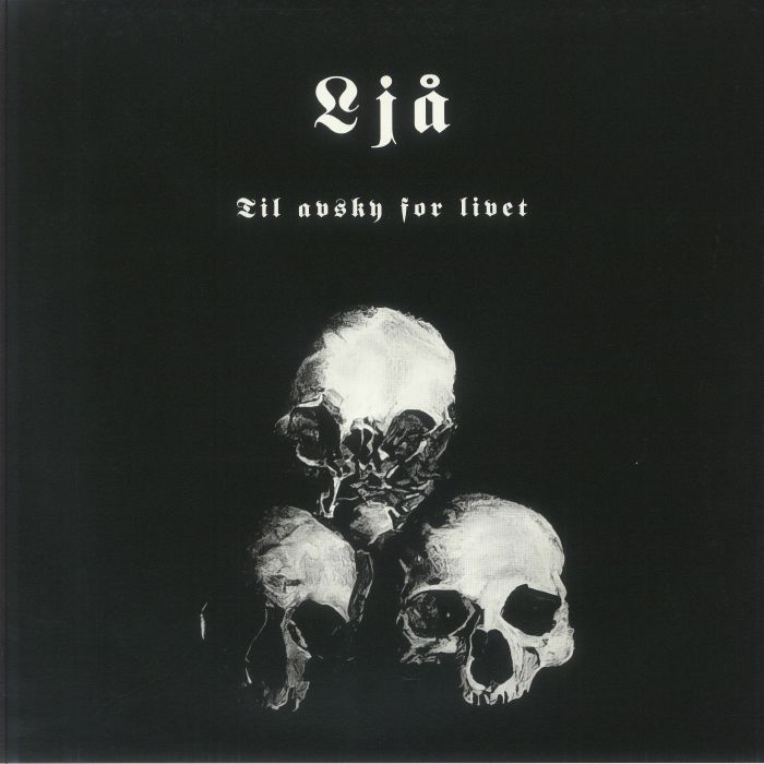 LJA - Til Avsky For Livet (reissue) vinyl sleeve