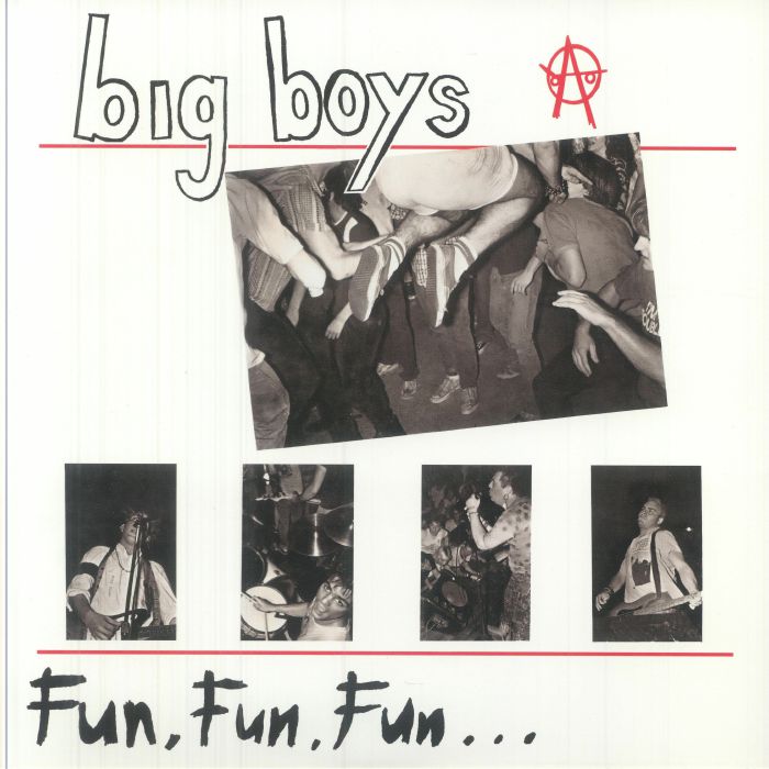 BIG BOYS - Fun Fun Fun/Frat Cars (remastered) vinyl sleeve