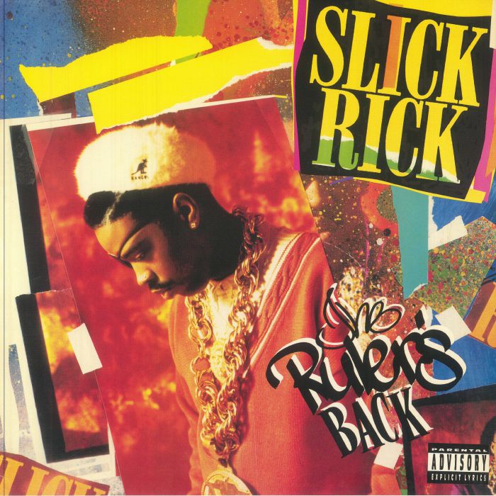 SLICK RICK - The Ruler's Back (reissue) vinyl sleeve