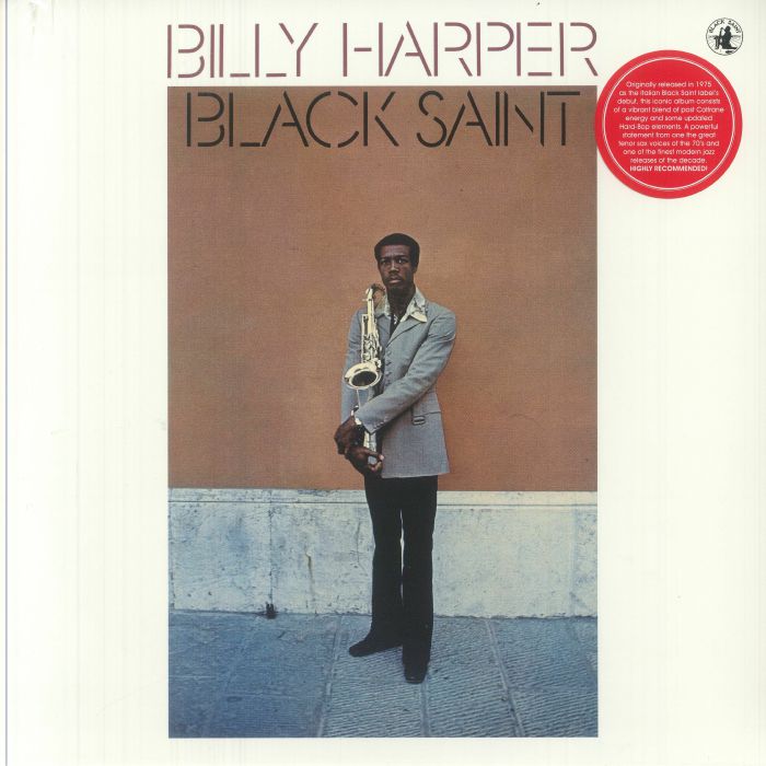 HARPER, Bill - Black Saint (reissue) vinyl sleeve