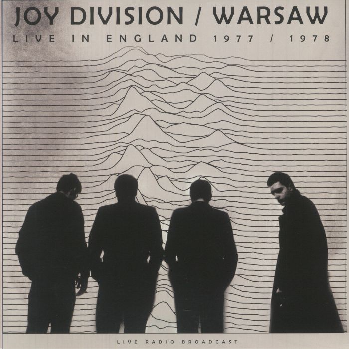 JOY DIVISION/WARSAW - Live In England 1977- 1978 vinyl sleeve