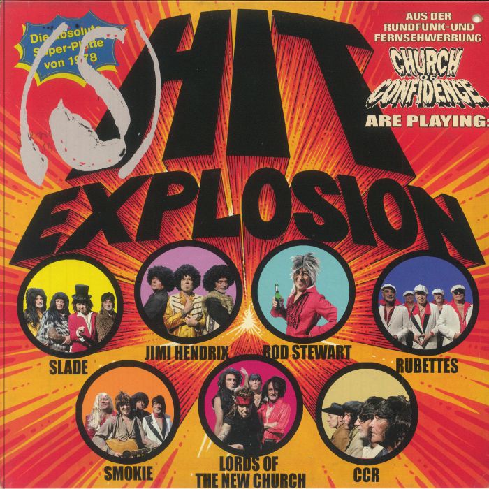 CHURCH OF CONFIDENCE - (S)hit Explosion vinyl sleeve