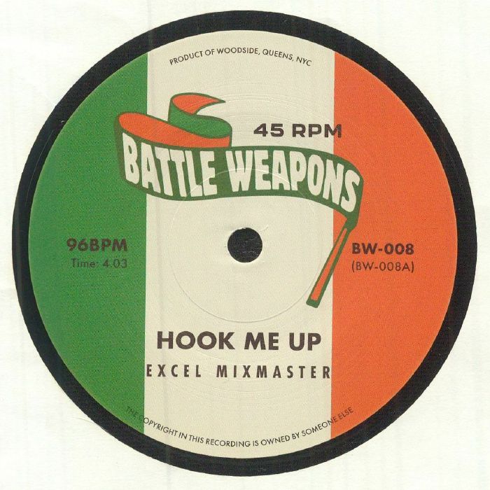 EXCEL MIXMASTER/LL SMOOTH K - Battle Weapons Vol 8 vinyl sleeve