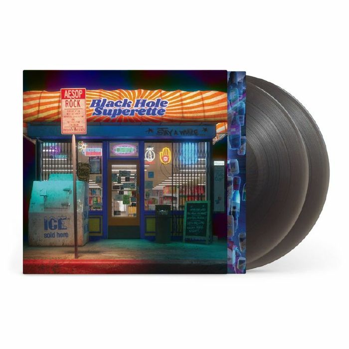 AESOP ROCK - Black Hole Superette vinyl sleeve