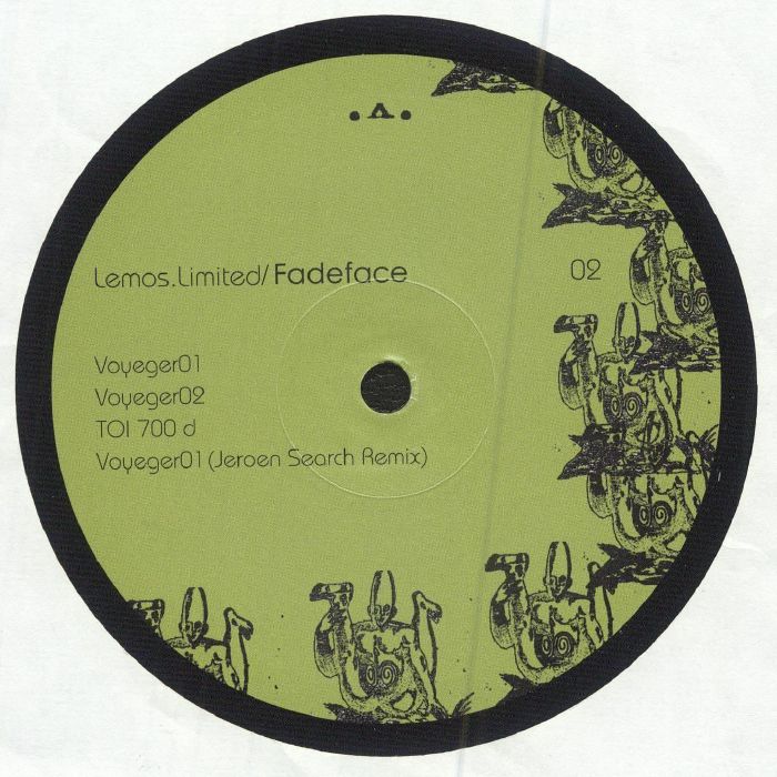 FADEFACE - Lltd 002 vinyl sleeve