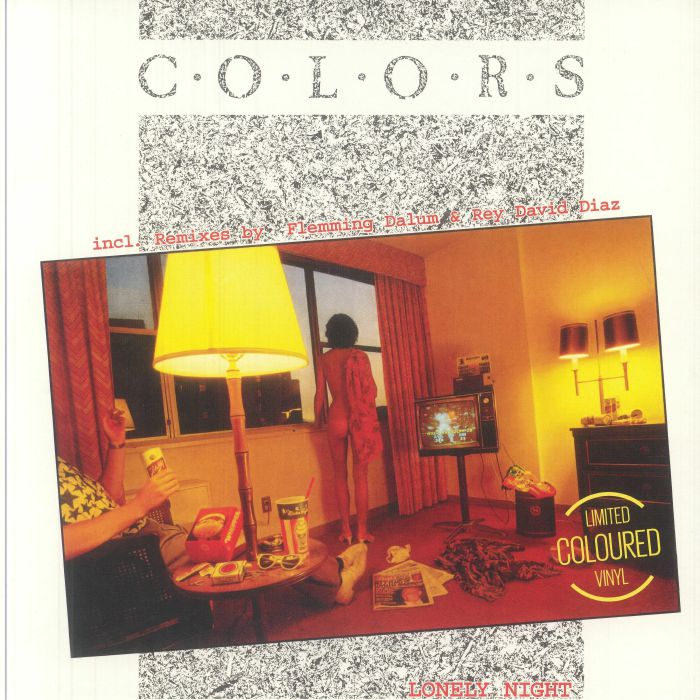 COLORS - Lonely Night (reissue) vinyl sleeve
