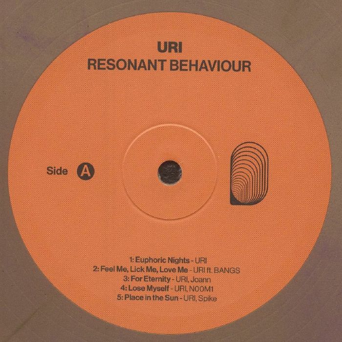 URI - Resonant Behaviour vinyl sleeve