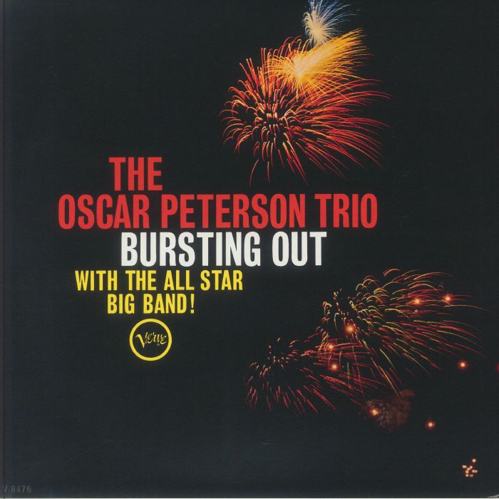 OSCAR PETERSON TRIO, The - Bursting Out With The All Star Big Band! (reissue) vinyl sleeve