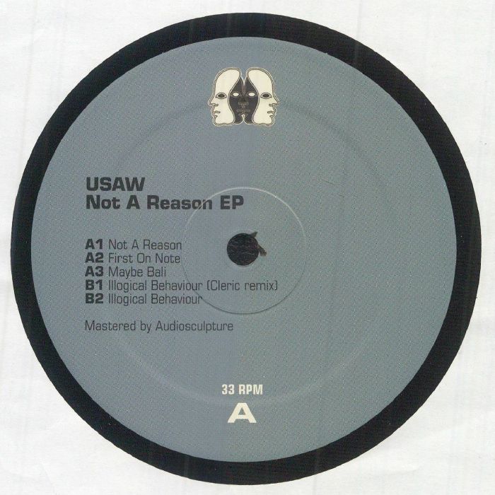 USAW - Not A Reason EP vinyl sleeve