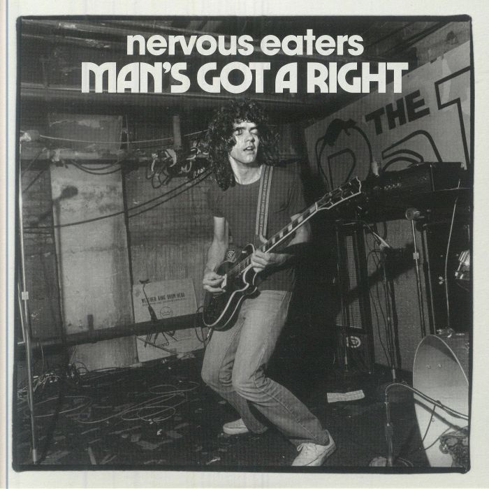 NERVOUS EATERS - Man's Got A Right vinyl sleeve