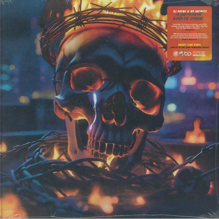 RJ PAYNE/BP INFINITE - A Different Kind Of Payne vinyl sleeve