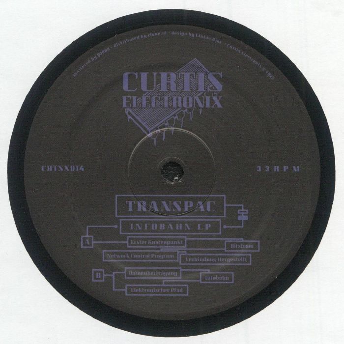 TRANSPAC - Infobahn LP vinyl sleeve