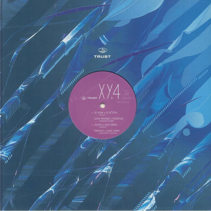 DJ DI'JITAL/MICROTHOL/ALEX CORTEX/LUXUS VARTA - TRUST XY4 vinyl sleeve