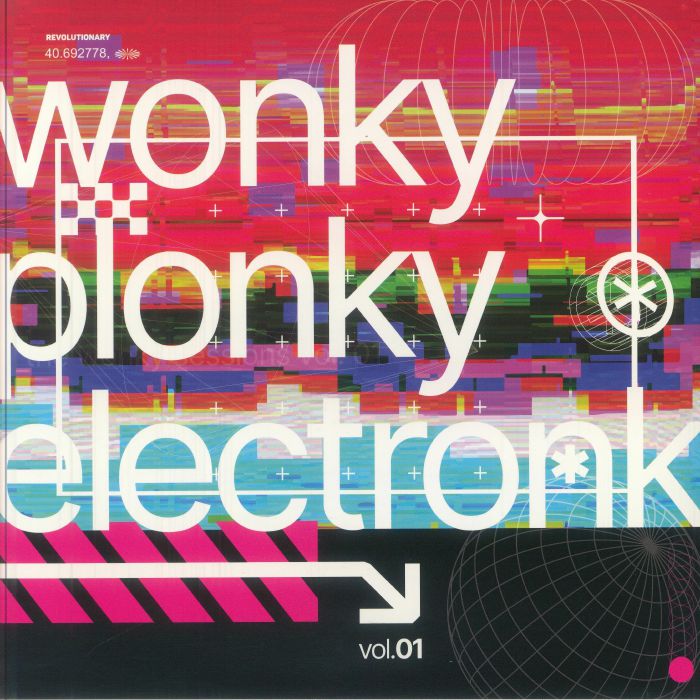 SHIMIZU, Mieko/DHANGSHA/GAGARIN/SHAPE NAVIGATOR/ANALOGUE MECHANIC - Wonky Ponky Electronk Vol 1 vinyl sleeve