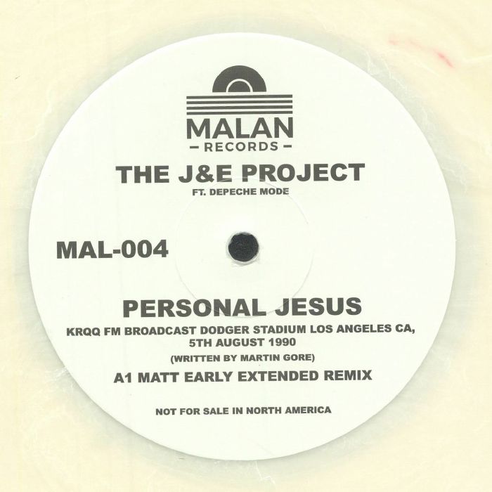 EARLY, Matt/DEPECHE MODE - Personal Jesus vinyl sleeve