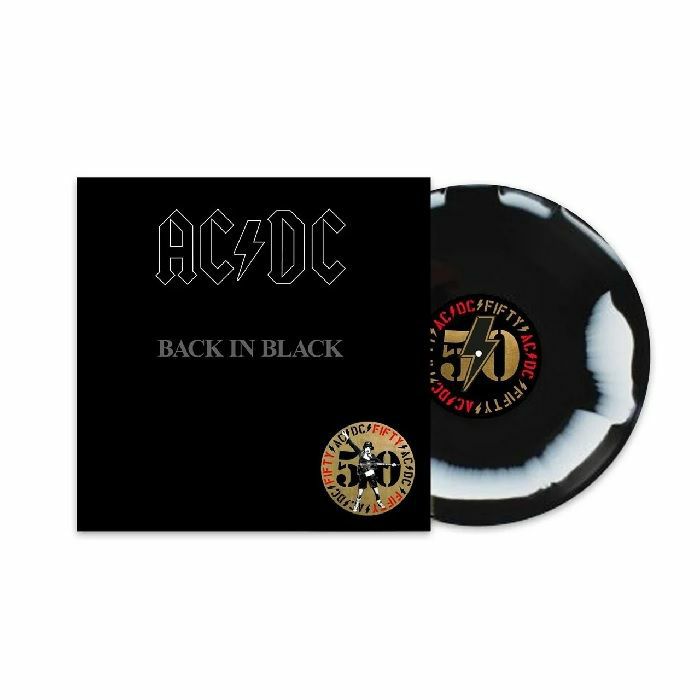 AC/DC - Back In Black (50th Anniversary Edition) vinyl sleeve