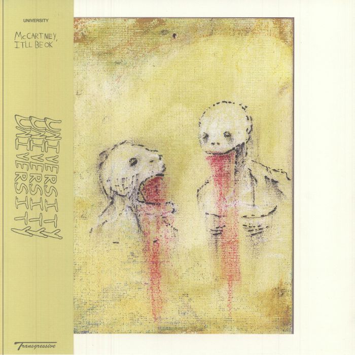 UNIVERSITY - McCartney It'll Be OK vinyl sleeve
