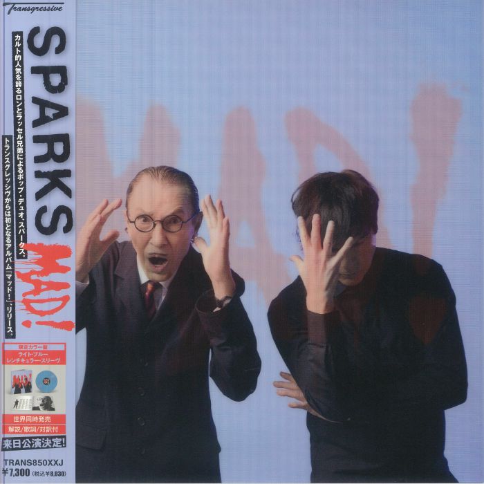 SPARKS - MAD! vinyl sleeve