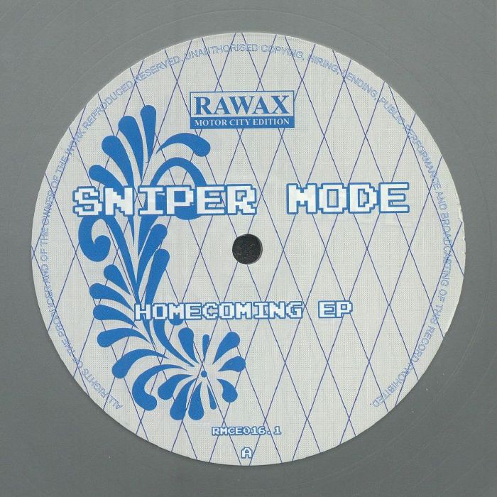 SNIPER MODE - Homecoming EP vinyl sleeve