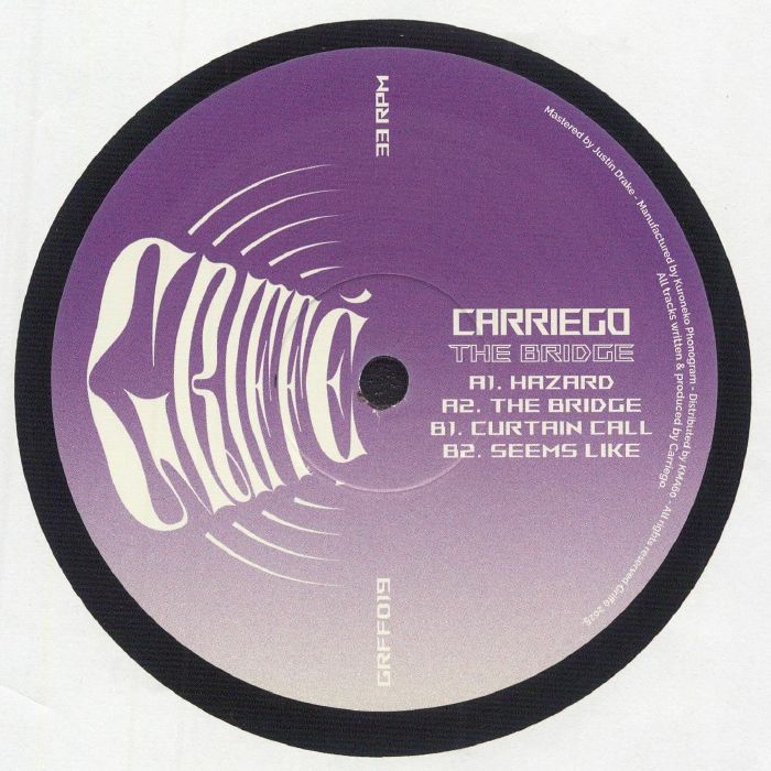 CARRIEGO - The Bridge vinyl sleeve