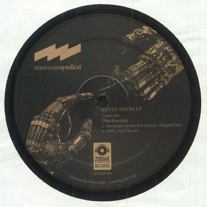 MINIMUM SYNDICAT - Revelation EP vinyl sleeve