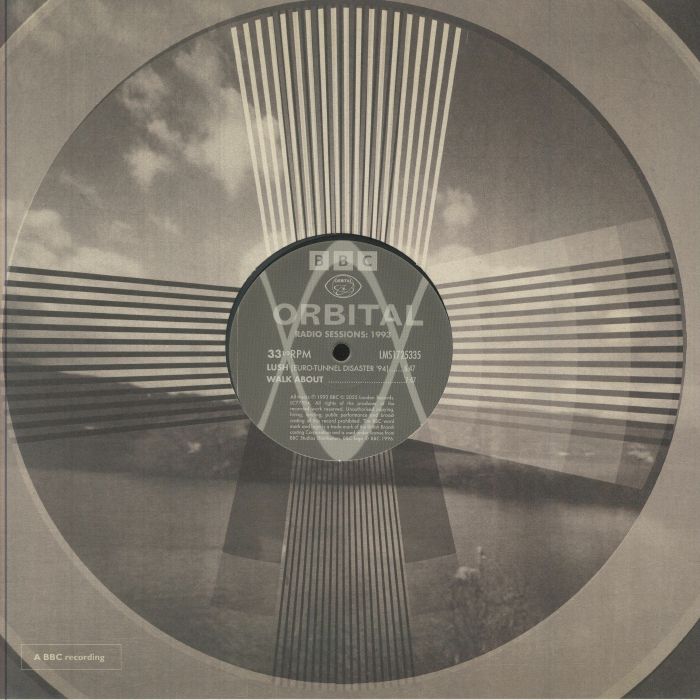 ORBITAL - Radio Sessions: 1993 vinyl sleeve
