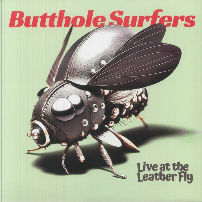 BUTTHOLE SURFERS - Live At The Leather Fly vinyl sleeve