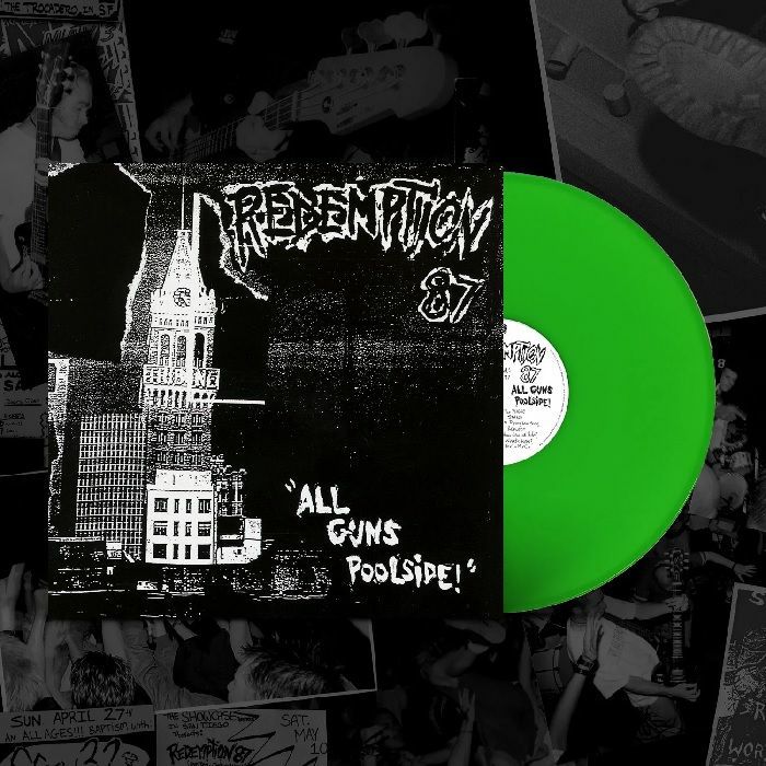 REDEMPTION 87 - All Guns Poolside! vinyl sleeve