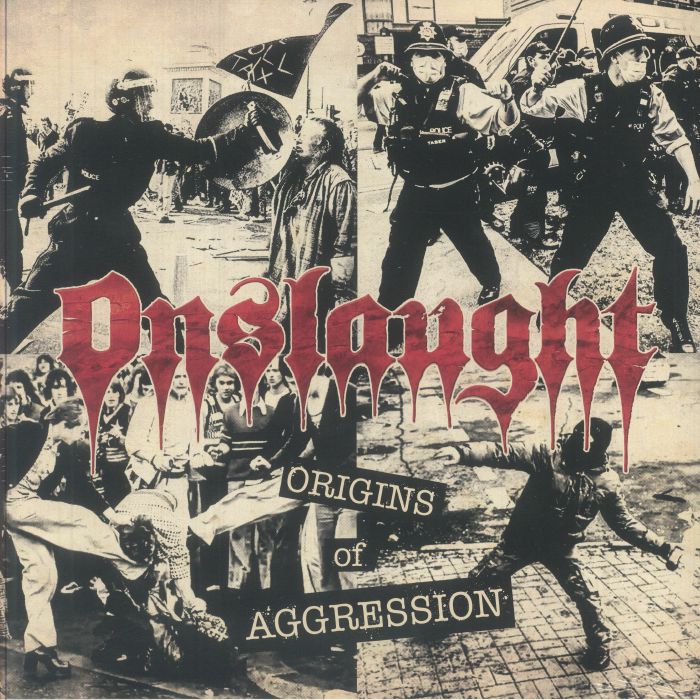 ONSLAUGHT - Origins Of Aggression vinyl sleeve