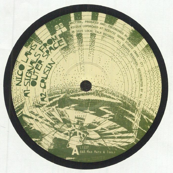 LAHS, Nico - Signals From Outer Space vinyl sleeve
