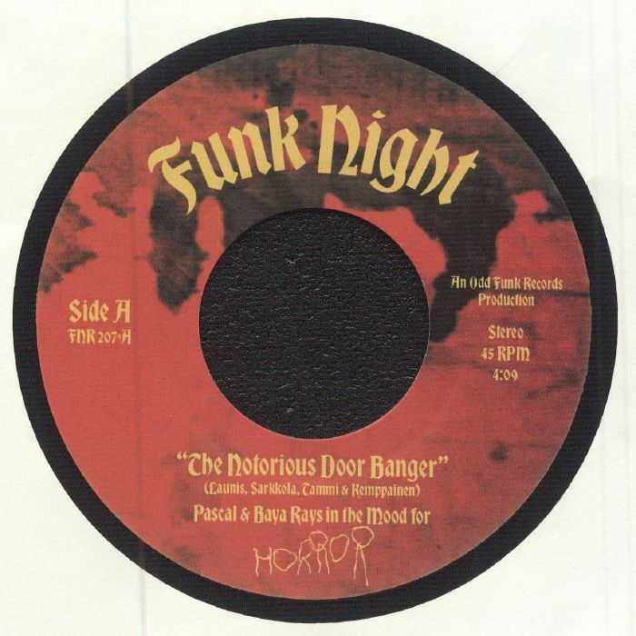 PASCAL/BAYA RAYS IN THE MOOD FOR HORROR - The Notorious Door Banger vinyl sleeve