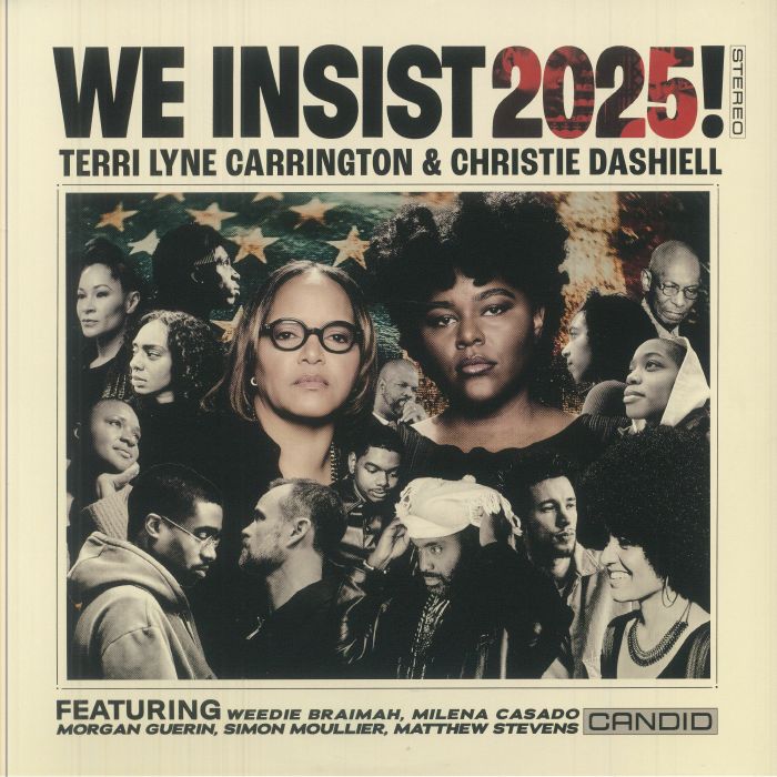 CARRINGTON, Terri Lyne/CHRISTIE DASHIELL - We Insist 2025! vinyl sleeve