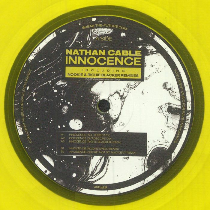 CABLE, Nathan - Innocence (remixes) vinyl sleeve