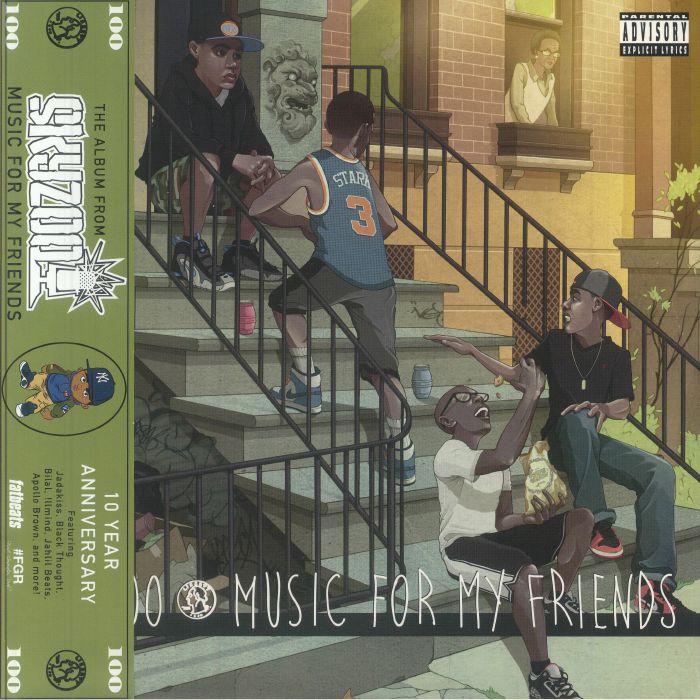 SKYZOO - Music For My Friends (10th Anniversary Edition) vinyl sleeve