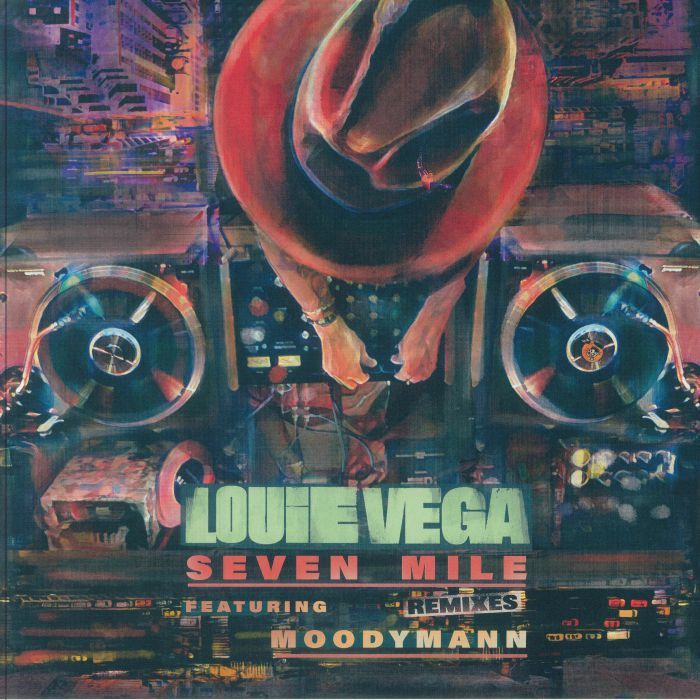 VEGA, Louie feat MOODYMANN - Seven Mile (remixes) vinyl sleeve