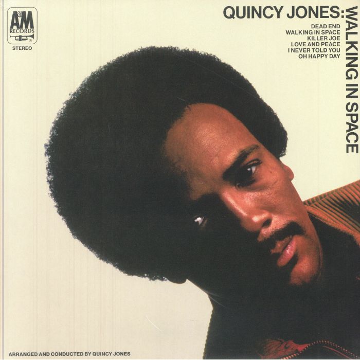 JONES, Quincy - Walking In Space (reissue) vinyl sleeve