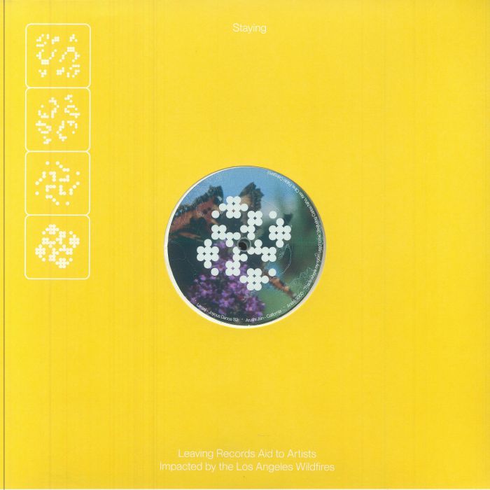 VARIOUS - Staying: Leaving Records Aid To Artists: Impacted By The Los Angeles Wildfires vinyl sleeve