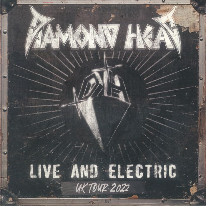 DIAMOND HEAD - Live & Electric vinyl sleeve