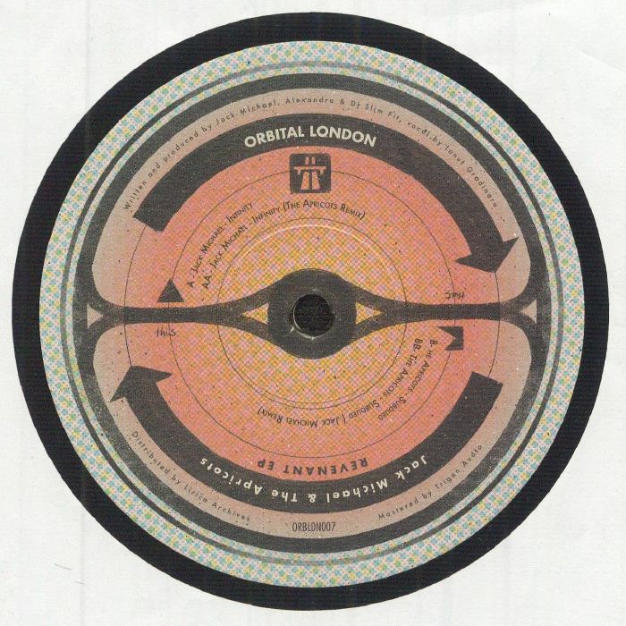 MICHAEL, Jack/THE APRICOTS - Revenant EP vinyl sleeve