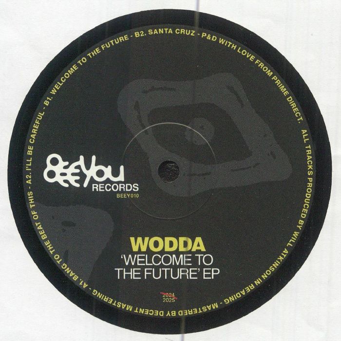 WODDA - Welcome To The Future EP vinyl sleeve