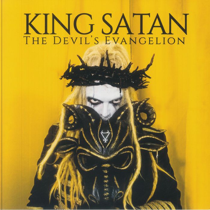 KING SATAN - The Devil's Evangelion vinyl sleeve