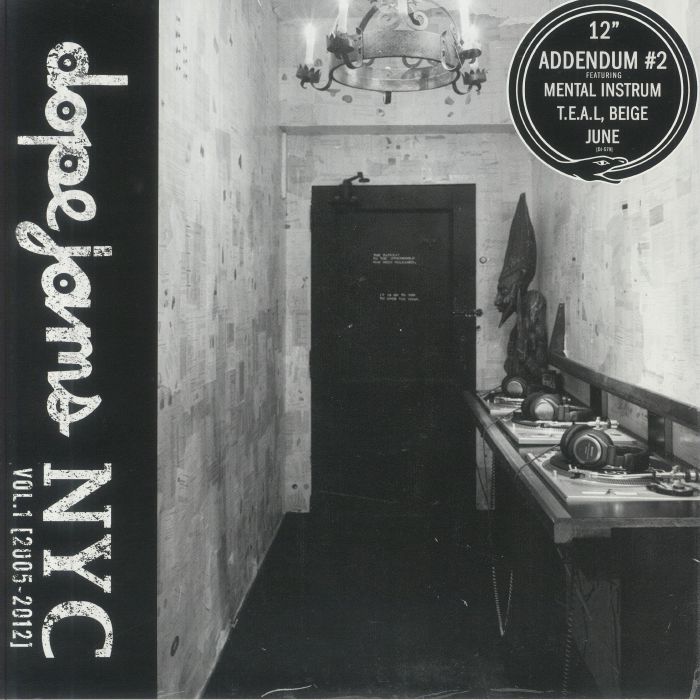 JUNE/TEAL/MENTAL INSTRUM/BEIGE - Dope Jams NYC Vol 1: 2005-2012 Addendum 2 vinyl sleeve