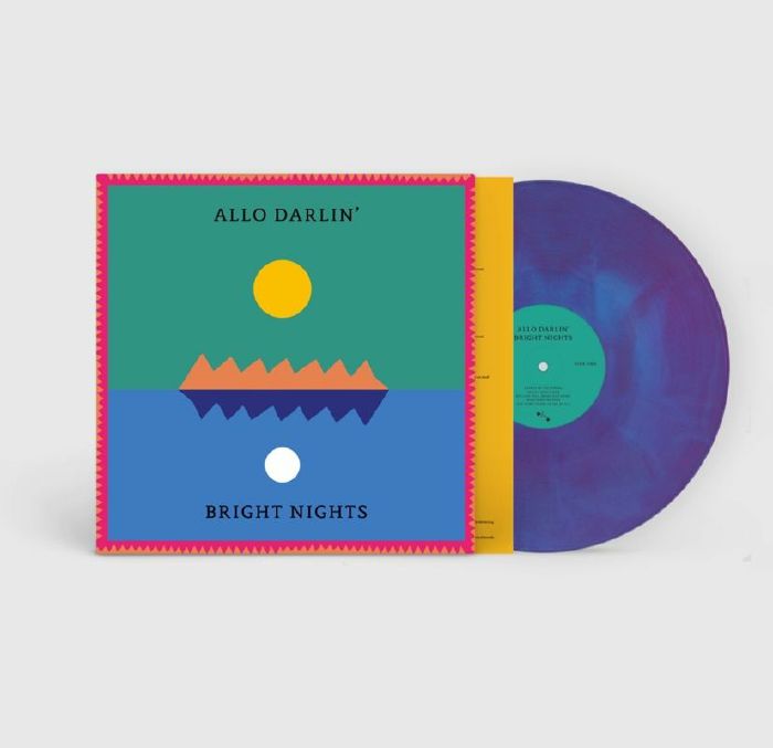 ALLO DARLIN' - Bright Nights vinyl sleeve