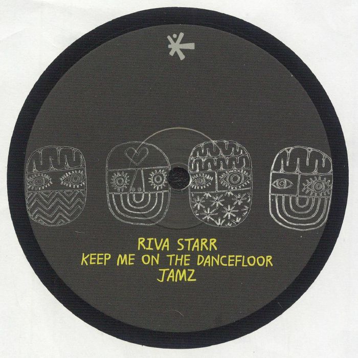RIVA STARR/CLOSE COUNTERS - Keep Me On The Dancefloor Jamz vinyl sleeve