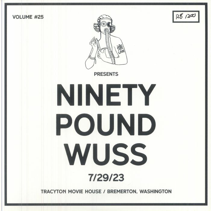 NINETY POUND WUSS - DCxPC Live Vol 25 vinyl sleeve