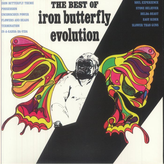 IRON BUTTERFLY - The Best Of Iron Butterfly: Evolution (reissue) vinyl sleeve