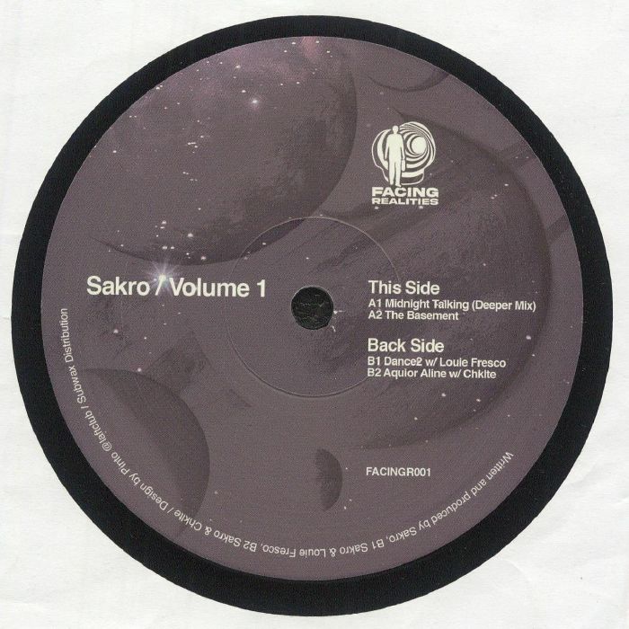 SAKRO - Volume 1 vinyl sleeve