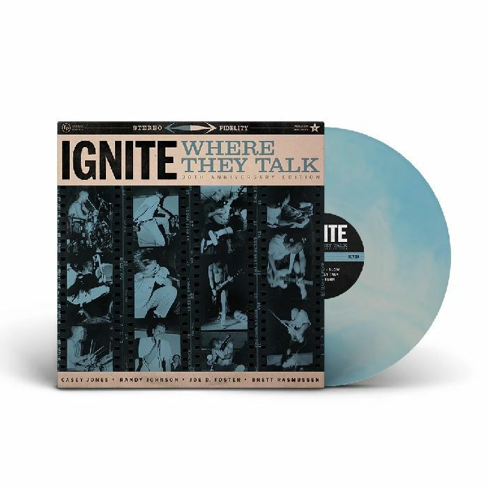 IGNITE - Where They Talk (30th Anniversary Edition) vinyl sleeve