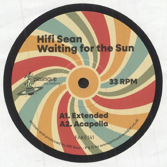 HIFI SEAN - Waiting For The Sun vinyl sleeve